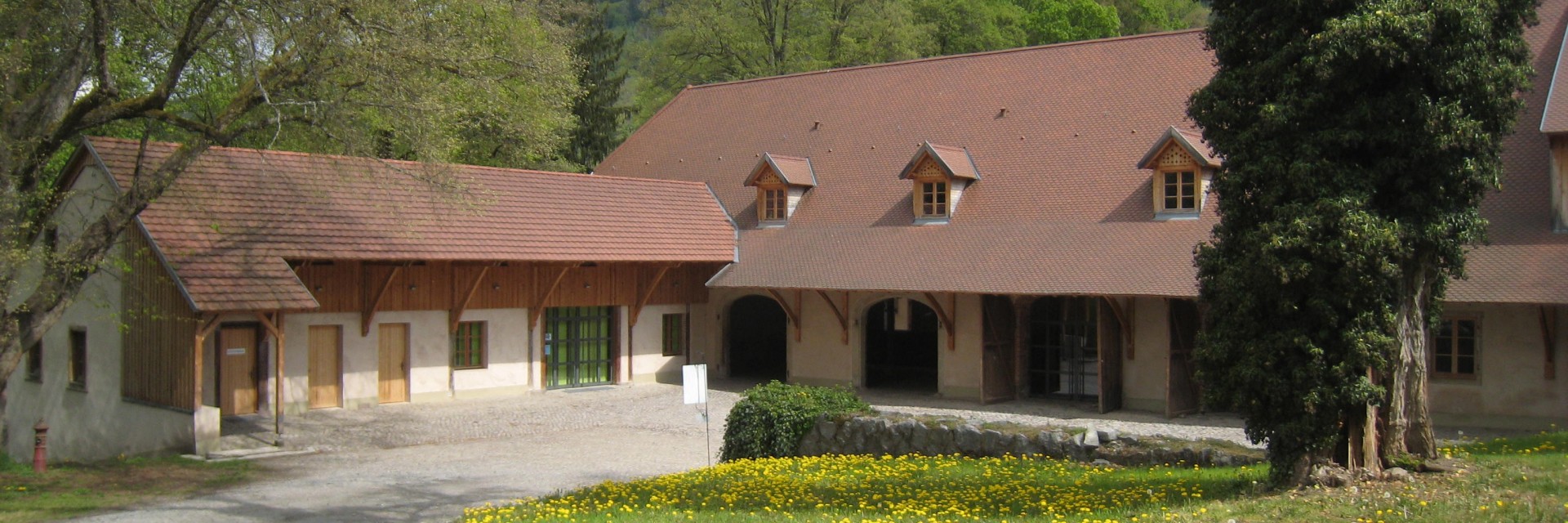Parc de Wesserling - Restauration des écuries du château